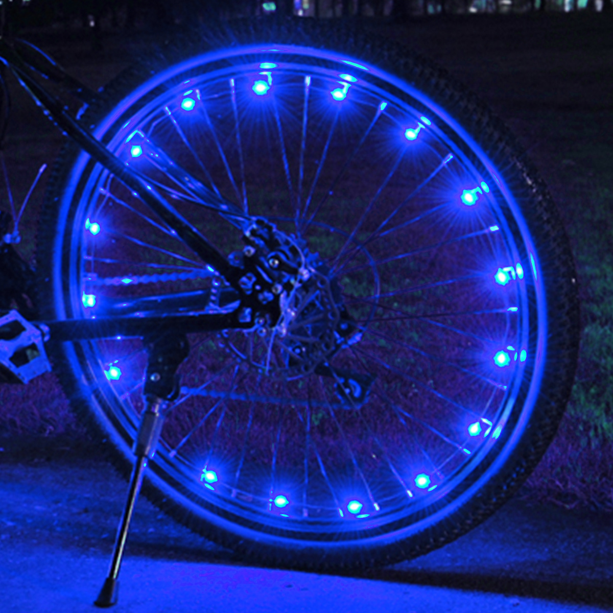 Lumière de décoration vélo 2m 20LEDs LED Lampe roue