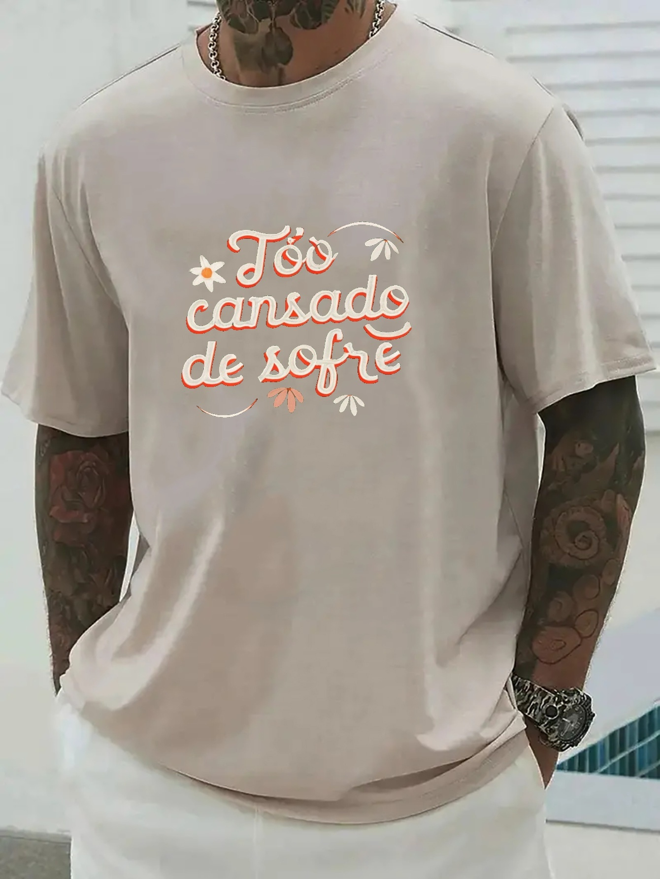 Camiseta Manga Corta Para Hombre Le-Francois