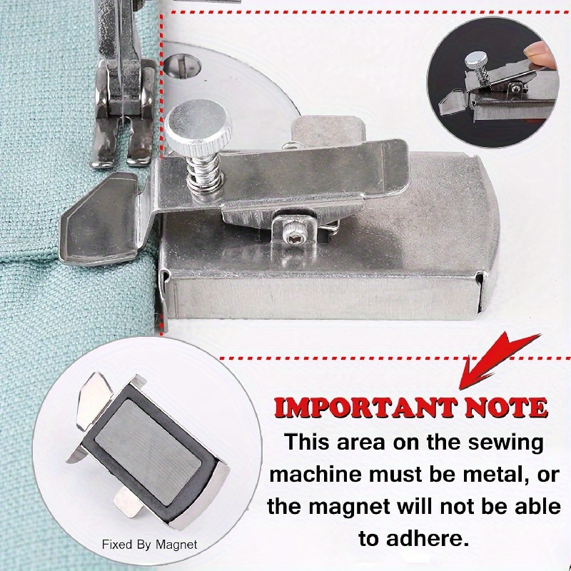Magnetic Seam Guide Multifucntional Universal Sewing - Temu