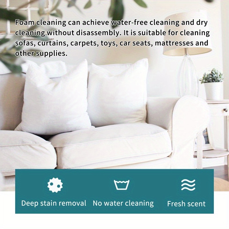 Foam Cleaner Dry Cleaning Agent Clothing Cleaning Down - Temu
