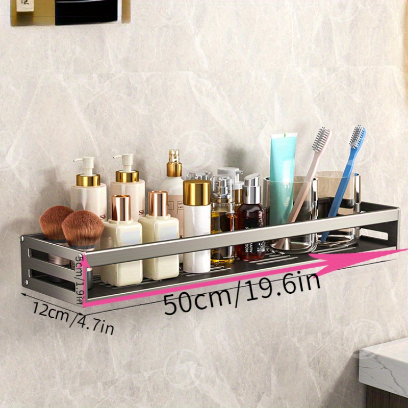 Toilet Shelf Bathroom Cosmetic Storage Rack Towel - Temu