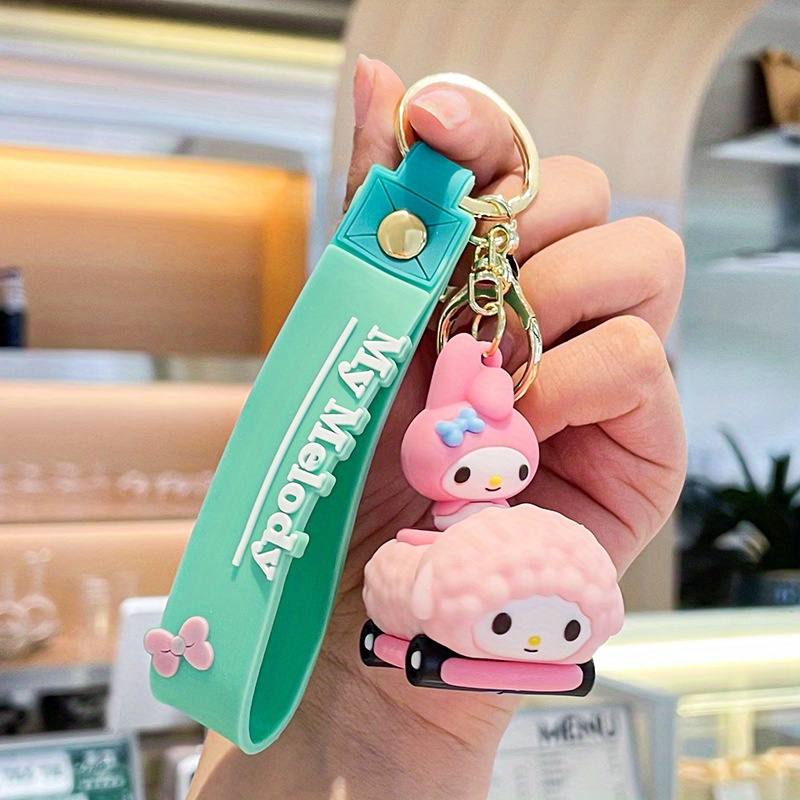 Anime Doll Bracelet Keychain Kawaii Hello Kitty My - Temu