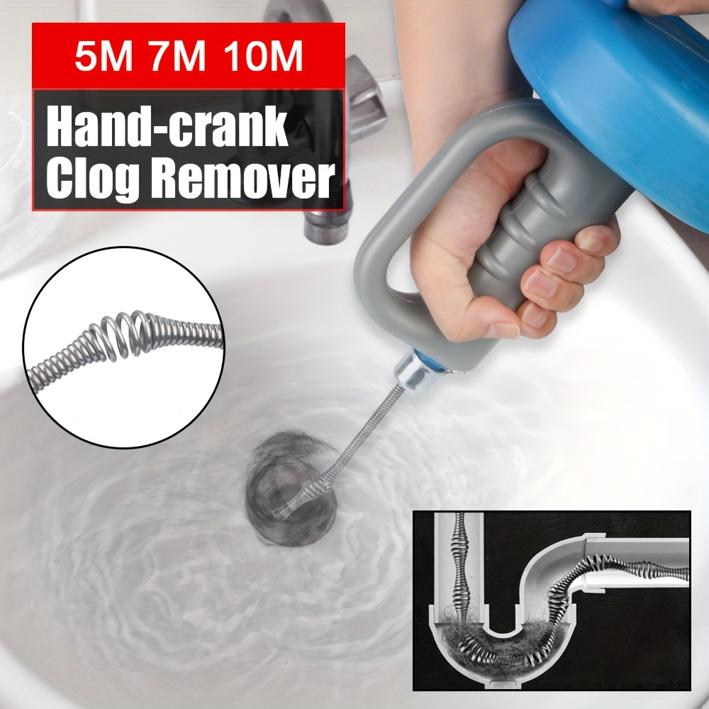 Unclog Your Drains Instantly: Drain Clog Remover Tool Set - Plastic Hair  Remover & Stainless Steel Cleaner Sticks For Sewer, Toilet, Kitchen Sink,  Bathroom & Tub - Temu