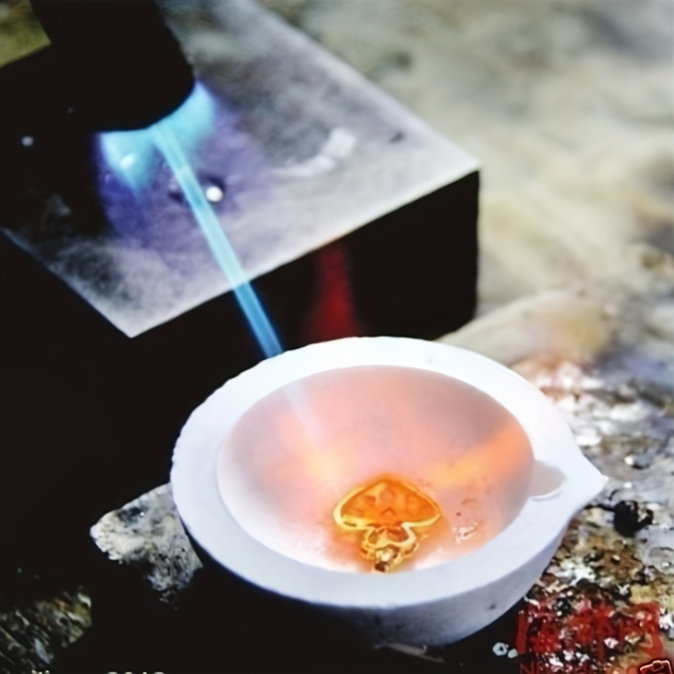 Mgaxyff Crucible, Graphite Crucible, Metal Melting Kit Metal Melting  Furnace Smelting Kit For Metals For Jewelry