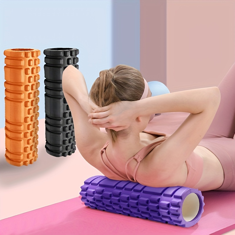 Rodillos de espuma para masaje muscular, rodillo de espuma de espalda de  alta densidad para alivio del dolor de espalda y recuperación muscular en  piernas y brazos - AliExpress