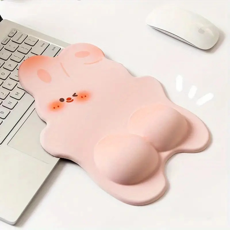 3d Silicone Mouse Pad Wristrest Silicone Anime Cartoon Cute - Temu Canada