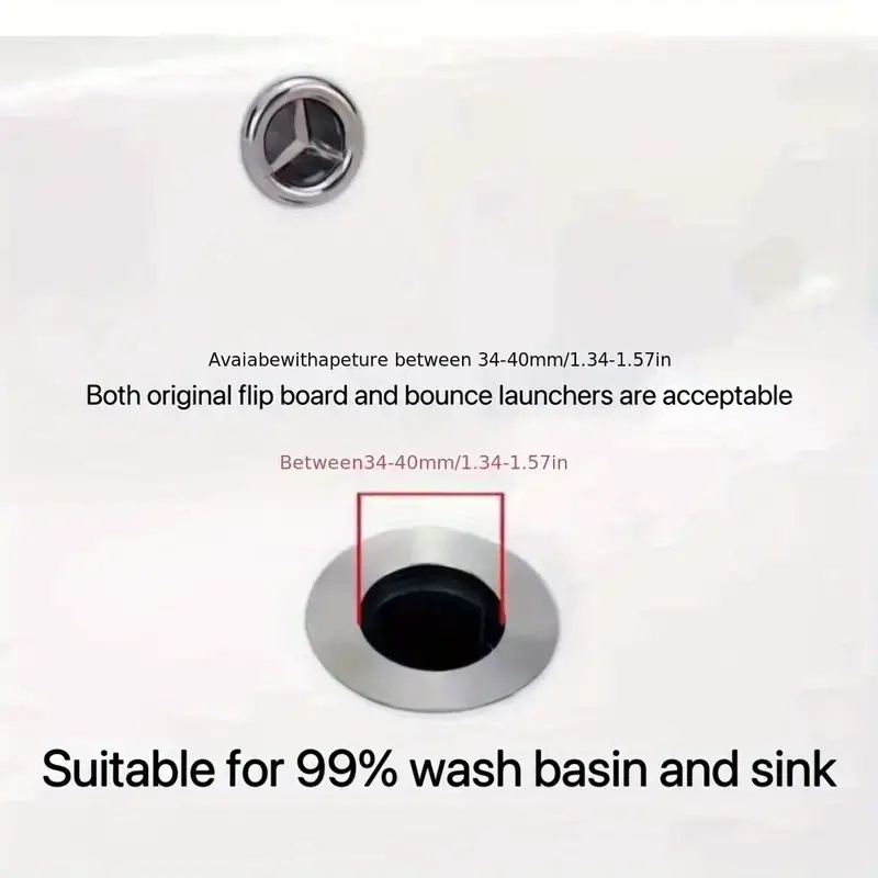 Toilet Sink Water Leakage Plug Press Type Sink Water Leakage Temu