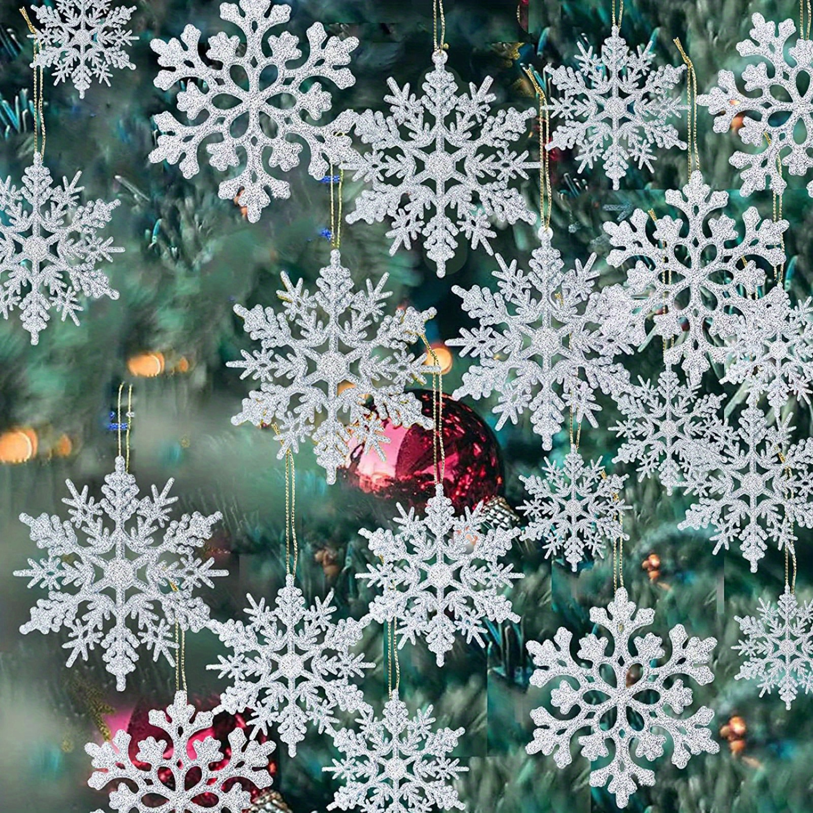 Snowflake Decoration - Temu