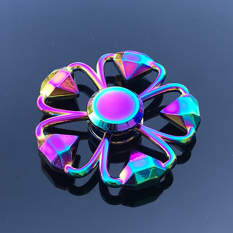 Colorful Hand Spinner Edc Fidget Spinner Rainbow Spiner Anti