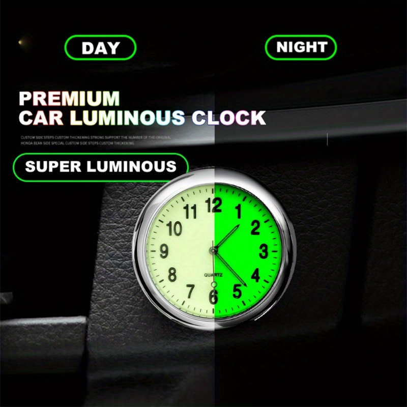 Therye.com-Horloge de voiture numérique, 2 en 1, horloges