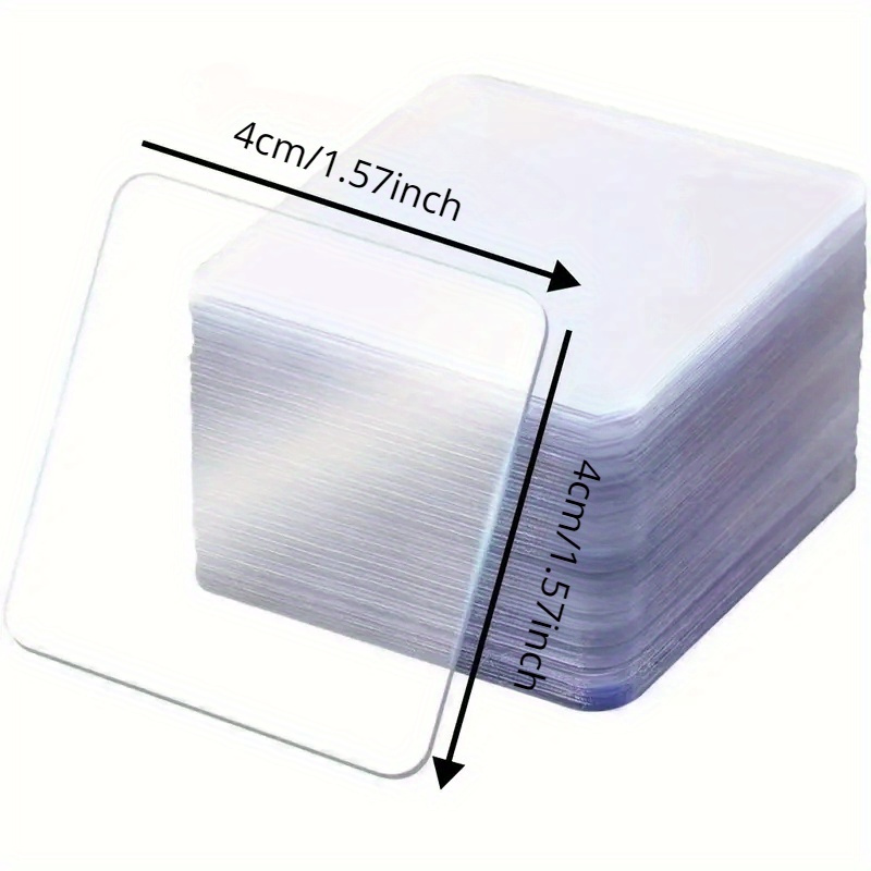 1/20Pcs Powerful Double-sided Tape Nano Stickers No Punching