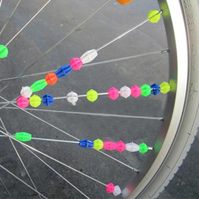colorful plastic beads bicycle spokes perfect decorating Temu United Kingdom