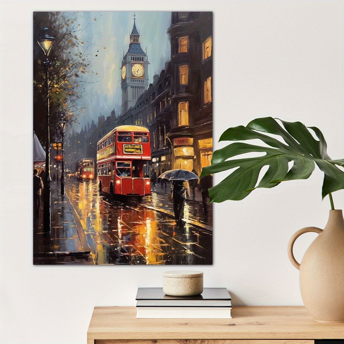 

1pc The Majesty Of London Canvas Wall Art For Home Decor, High Quality Wall Decor, Canvas Prints For Living Room Bedroom Bathroom Kitchen Office Cafe Decor, Perfect Gift And Decoration