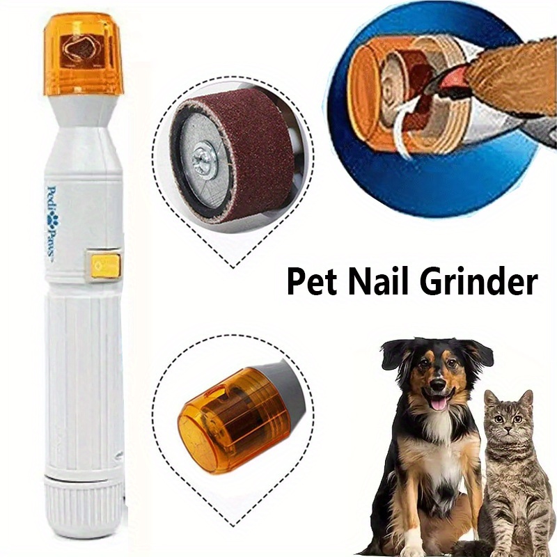 Casfuy Dog Nail Grinder with 2 LED Light for Large Medium Dogs - 3X Mo –  KOL PET