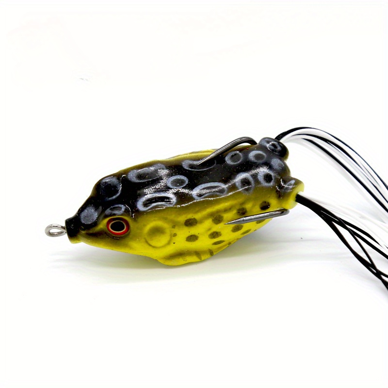 Bionic Soft Frog Blackfish Mini Fishing Lure Double Hook - Temu United  Kingdom