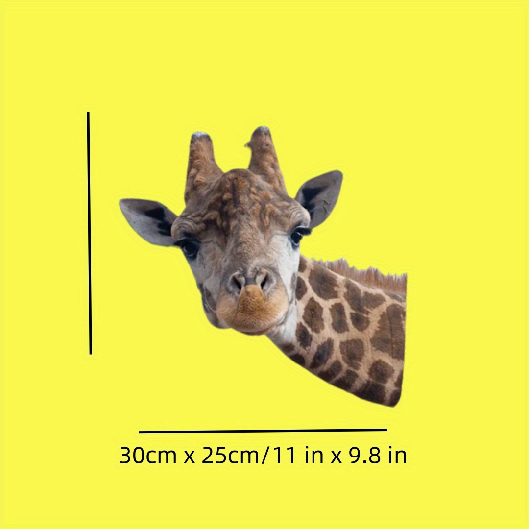 Funny Giraffe Vinyl Sticker for Car Window Bumper