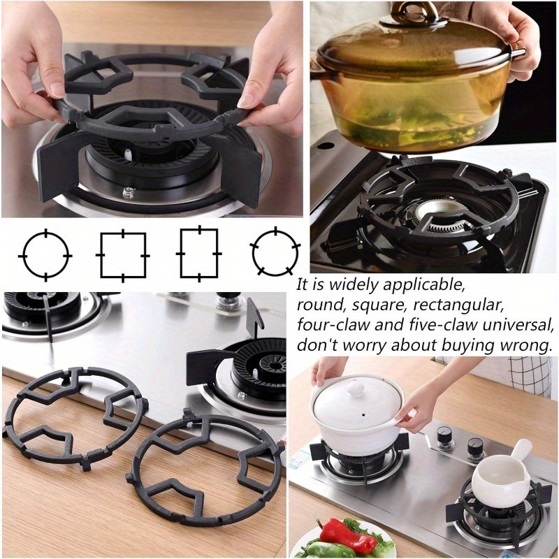 Iron Gas Stove Cooker Plate Reducer Wok Stand Coffee Pot - Temu