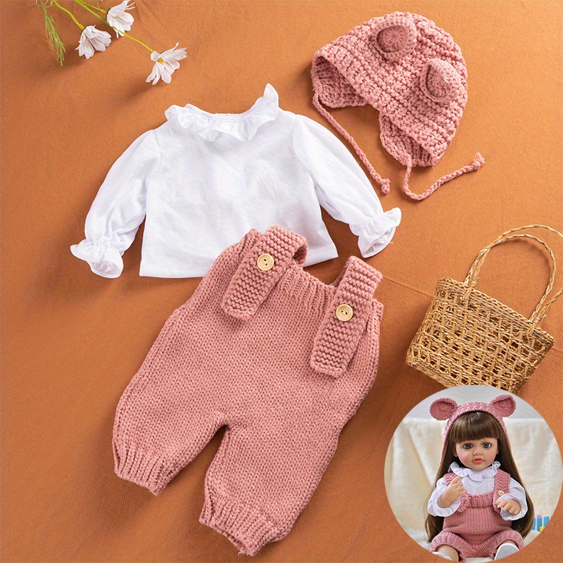 Reborn Baby Dolls Clothes Girl - Temu