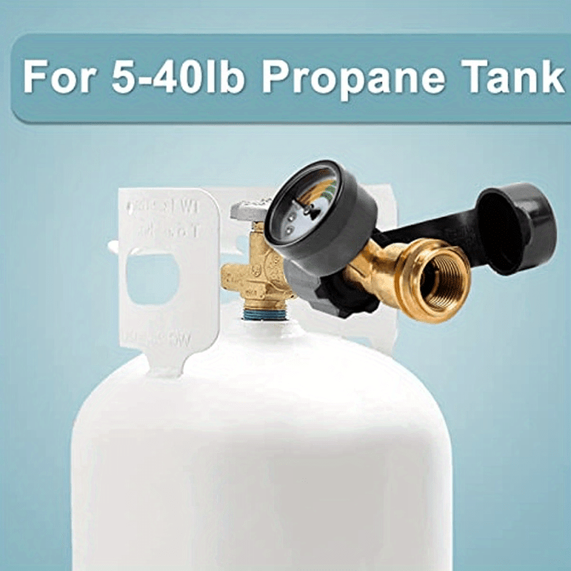 Universal Propane Tank Gauge 5 100 Pound Tanks Gas Level - Temu