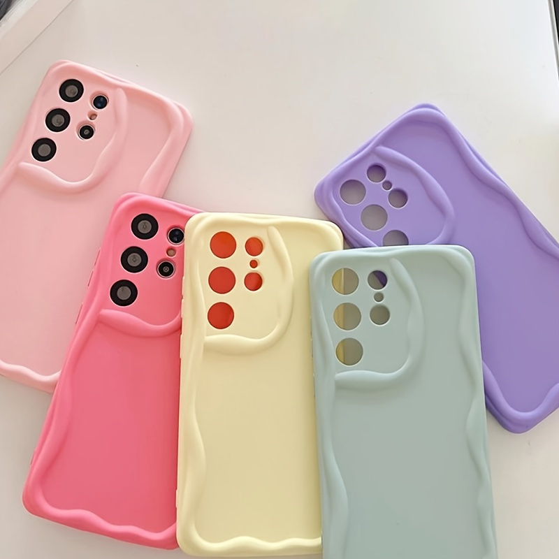 Cream Silicone Phone Case For Samsung S23 S23 S23Ultra S22 S22 S22Ultra S21 S21 S21Ultra S21FE S23FE A33 A53 A73 A32 A52 A72 A14 A34 A54