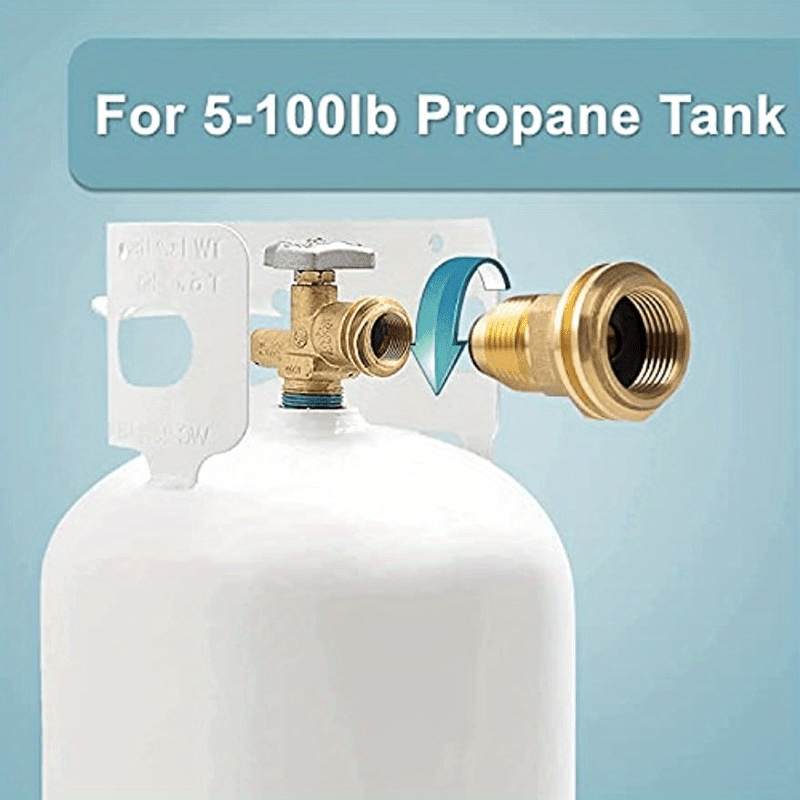 CALPOSE POL to QCC1 Propane Adapter, Old to New, Propane Tank Adapter  Converts POL LP Tank Service Valve to QCC1/Type1 Hose or Regulator :  : Patio, Lawn & Garden