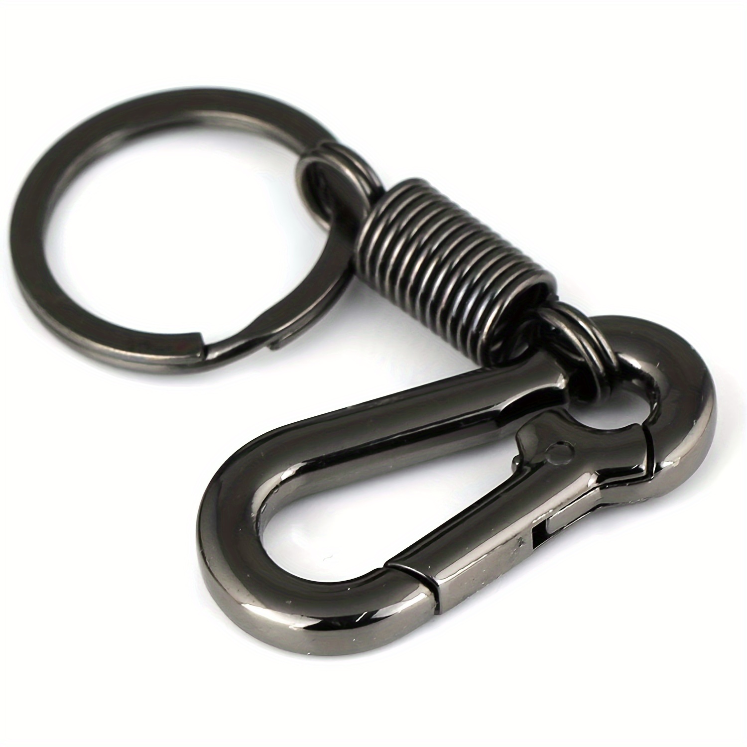 Retractable Badge Reel Carabiner Belt Clip Key Ring - Temu New Zealand