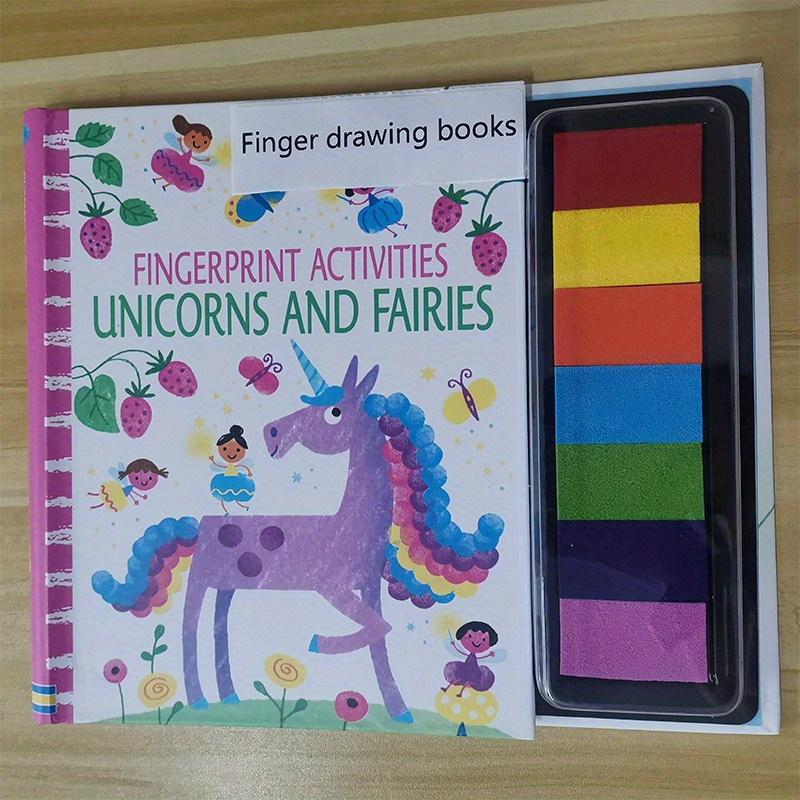 ISeek Ser.: Fingerprint Fairies : (Kid's Activity Books, Art Books