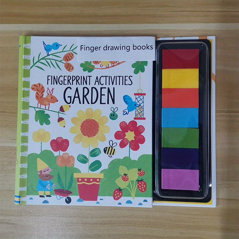 Tools & Accessories - Cute Fingerprint Activities DIY Painting Book