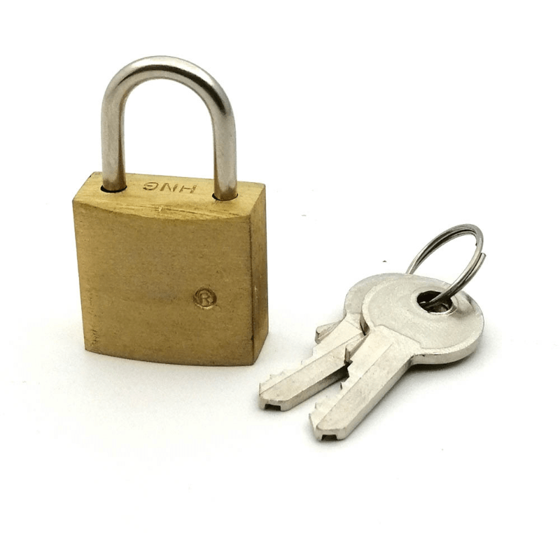 1pcs Mini Padlocks Key Lock With Key Luggage Lock For Zipper Bag