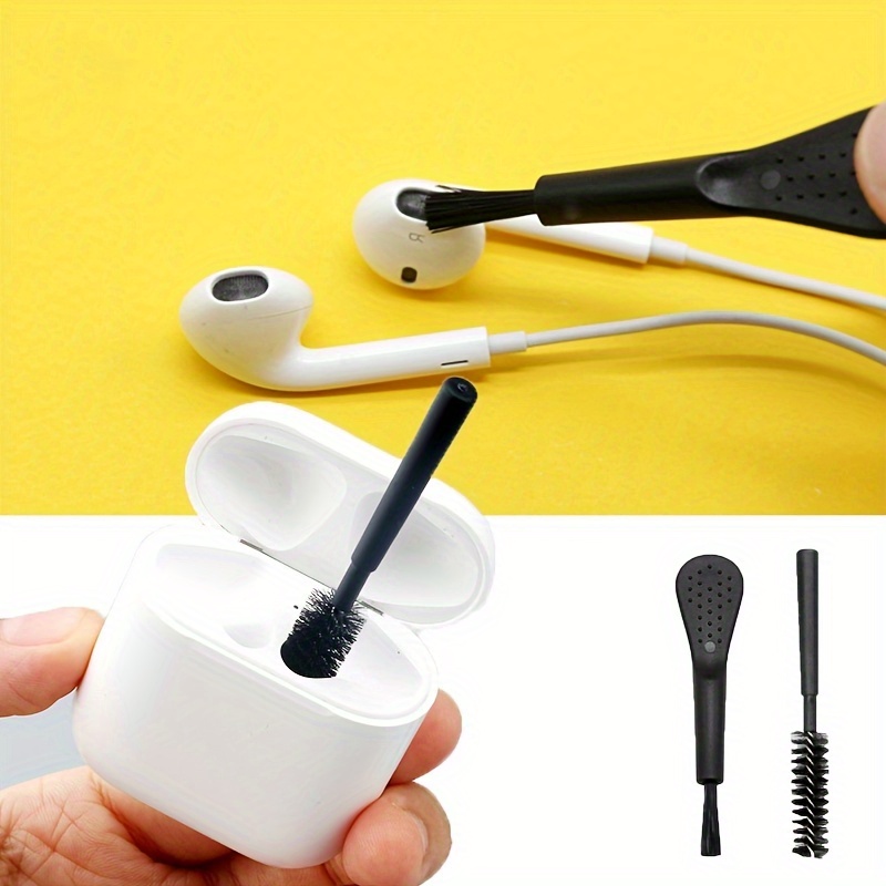 Durable Wireless Earbuds Cleaning Pen / Clean Brush For Wireless Earplug  Charging Box / Headphones Case Keyboard Cleaner Kit