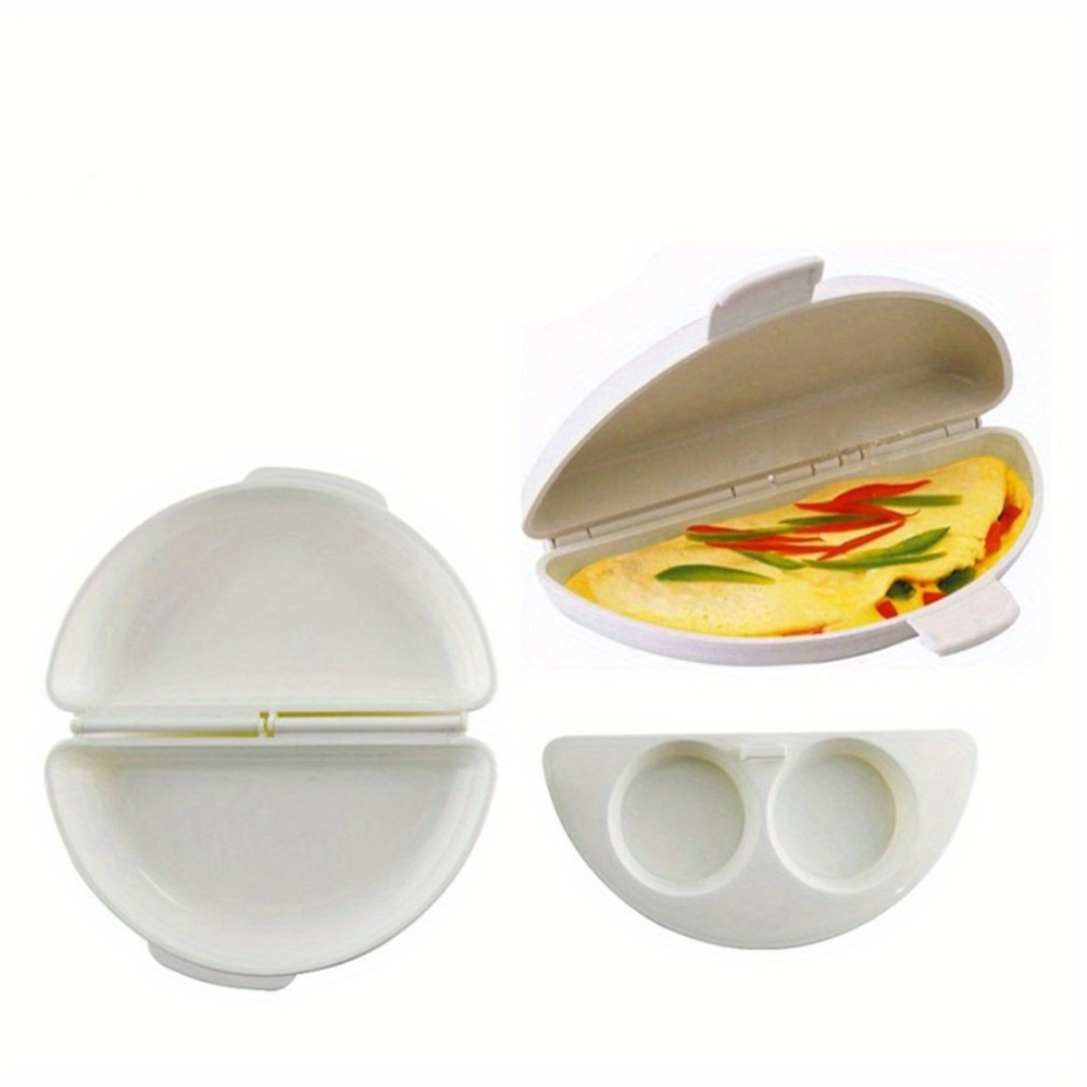 1pc microwave oven egg steamer egg cooker egg poacher kitchen egg cooking tool diy egg tool baking tool details 3