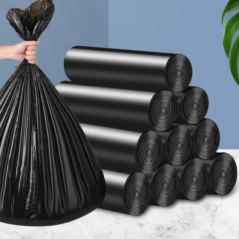 Extra Large Trash Bags,, Black Heavy Duty Garbage Bags Bulk, Contractor Trash  Bags Garbage Bags Plastic Bags Thick Heavy Garbage Bag For Outdoor  Construction Storage, Kitchen Cleaning Supplies Cleaning Tool Ready For