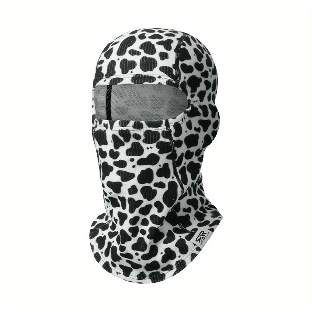 Classic Leopard Prints Warmer Cycling Mask Balaclava Wind - Temu