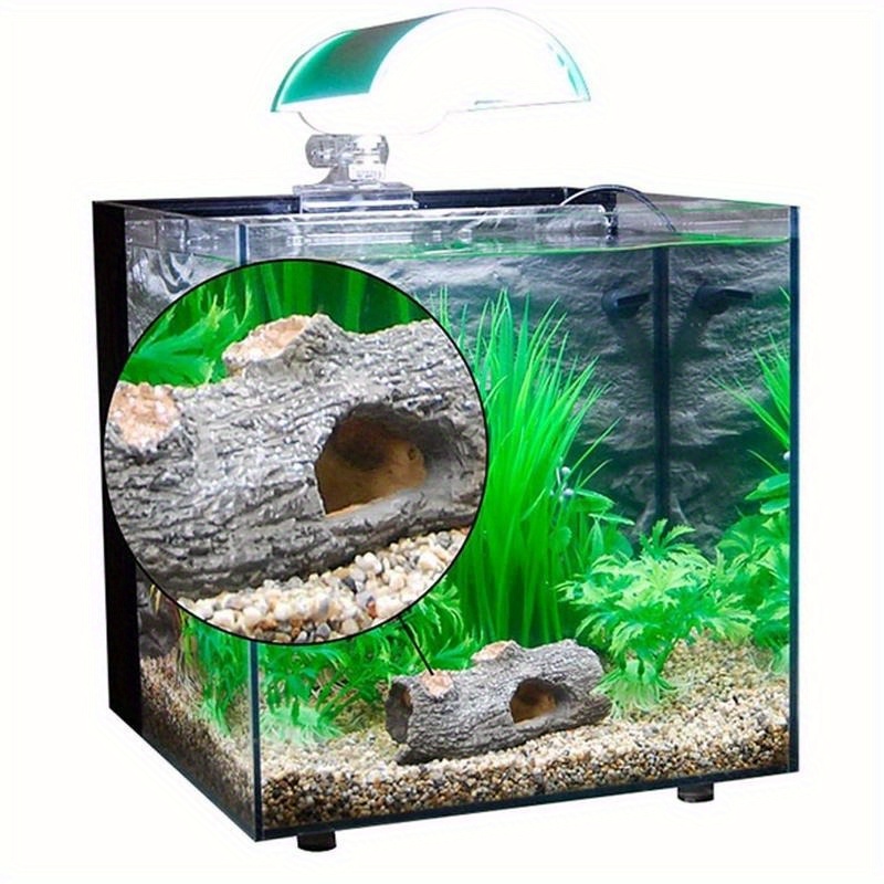 Creative Tabletop Glass Fish Tank Circulating Water Flow - Temu Canada