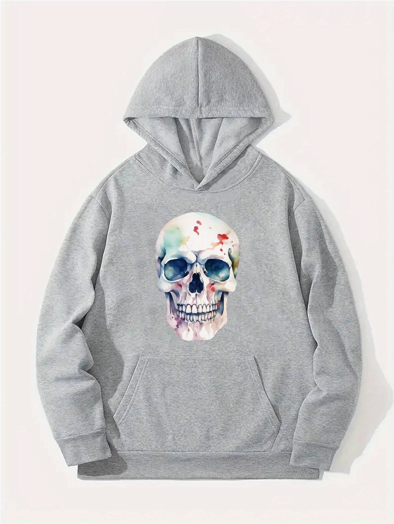 Cool skull head store hoodie