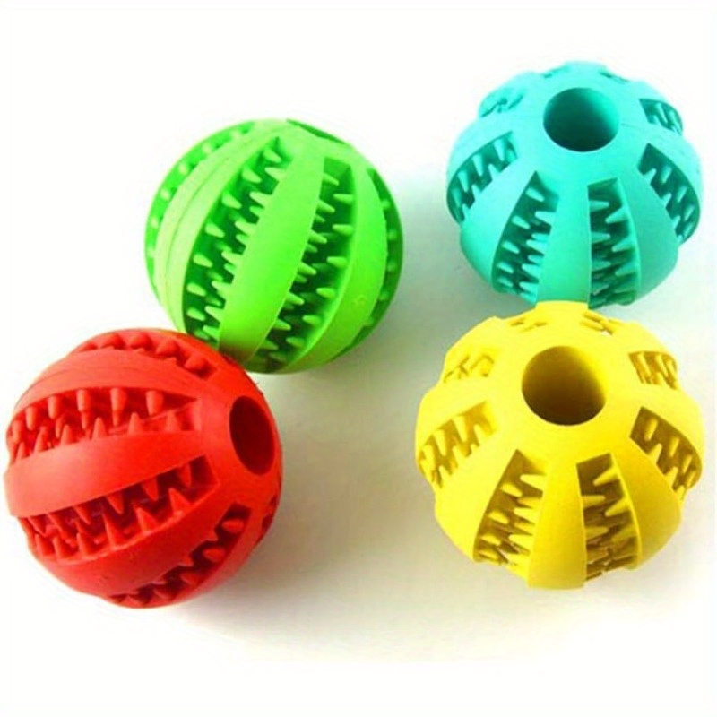Dog Ball Toys for Small Dogs Interactive Elasticity Puppy Chew Toy Too –  PupperToyz