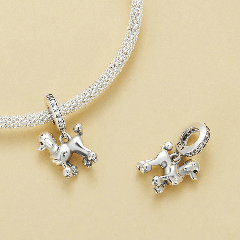 Poodle charms for outlet bracelet