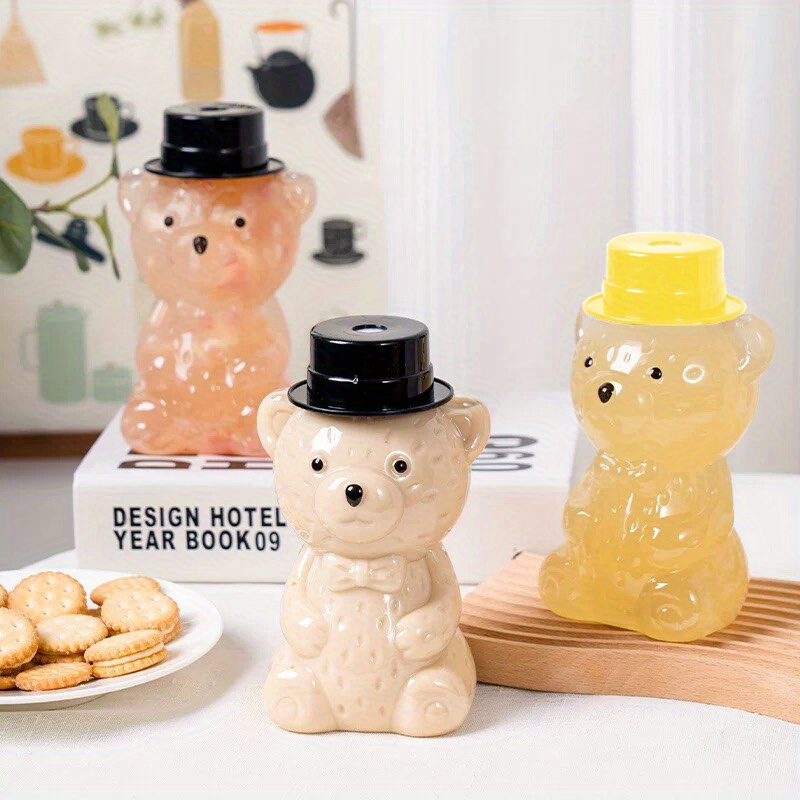 Cute Bear Juice Bottle Milk Mug Kawaii Glass Tumbler Outdoor - Temu