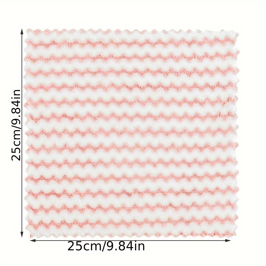 5/10/15 Piezas Estropajo Paños Cocina Cuadrados Toalla - Temu Chile