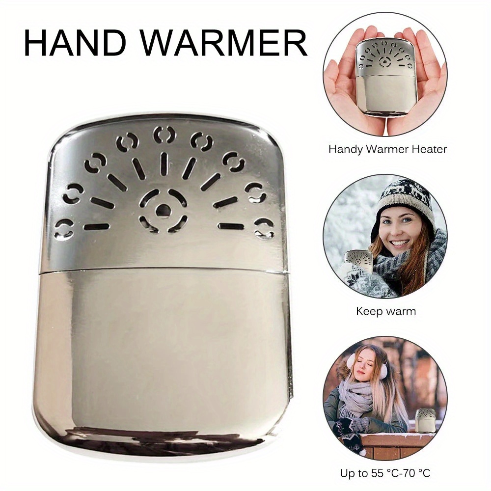 Small Handheld Heater Hand Warmer Mini Metal Warmer Reusable Fuel Hand  Warmer Pocket Refillable Warmer Fishing Tool KXRE - AliExpress