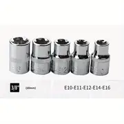 e torx star socket set case 1/4 3/8 . drive female external - Temu ...
