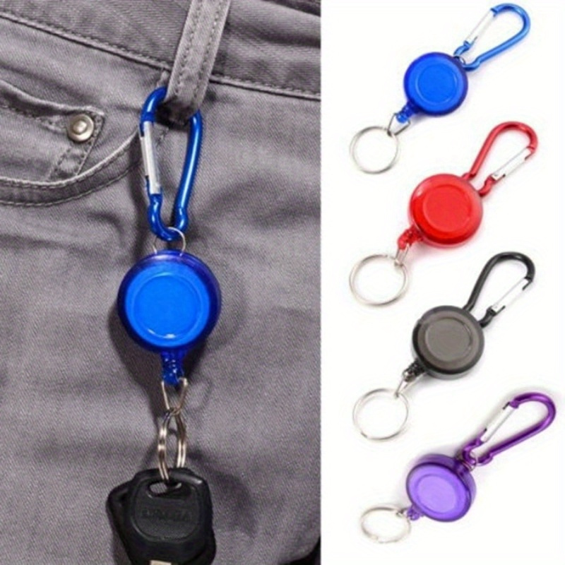 Retractable Floating Keychain With Badge Reel, ID Badge Lanyard