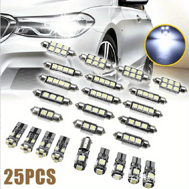 Brighten Up Your Car's Interior with VALESUN 2PCS T10 W5W LED Bulbs!