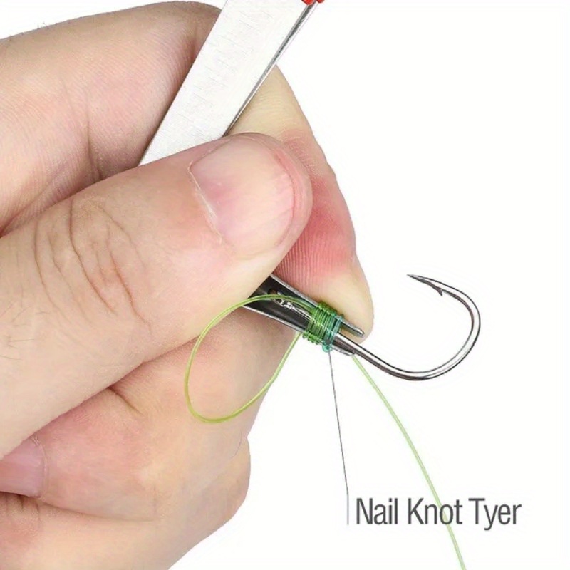 Line Cutter Fast Hook Nail Knotter Fly Fishing Clippers Quick Knot