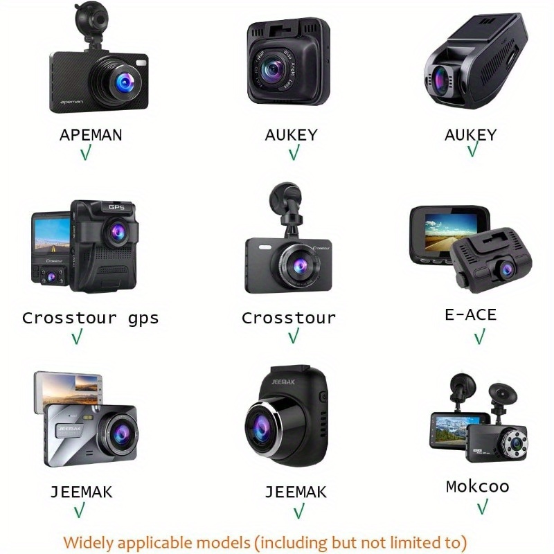 Dash Cam Mirror Mount, With 16 Different Joints, Compatible With Apeman,  Ugshdi, Old Shark, Vantrue, Rexing V1p, Yi, Z-edge, Peztio, Falcon F170,  Roav, Kdlinks X1, Crosstour And 99% Dash Cam - Temu