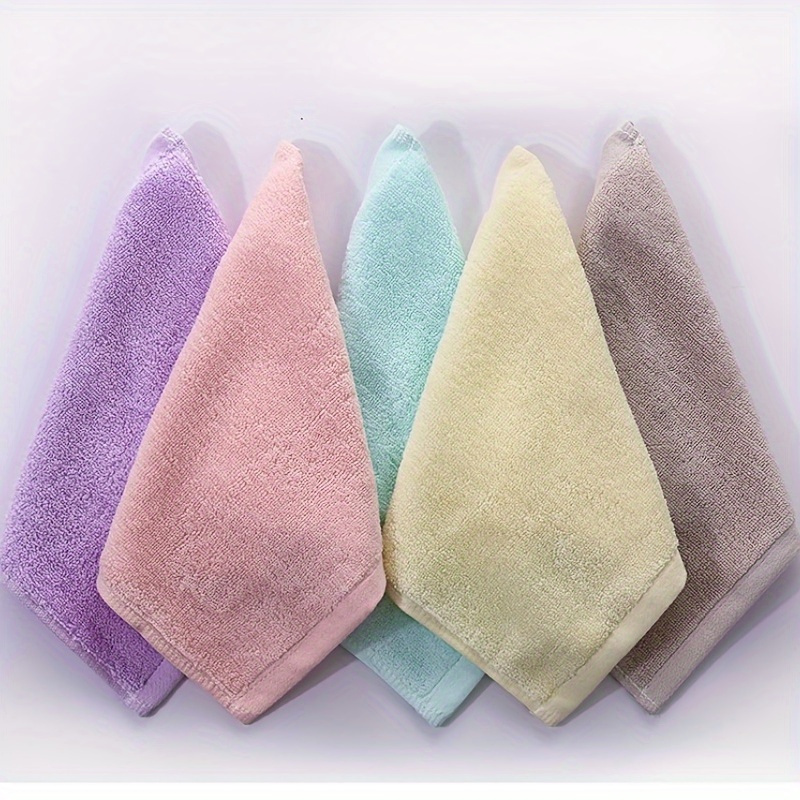6 pcs Wash Cloths 100% Cotton 11x11 Washcloth Towel 6Pcs