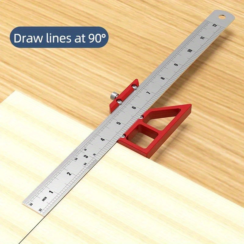 Center Finder Woodworking Square Center Scribe 45 90 Degrees Angle