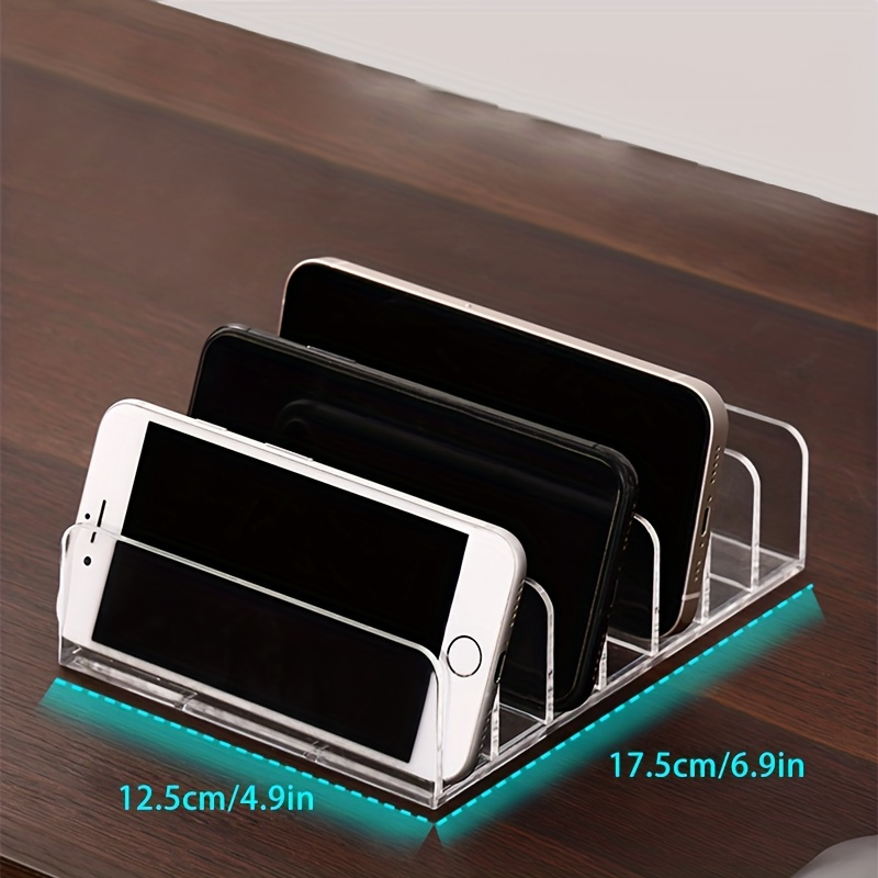 Storage Box Wooden Cell Phone Organizer Classroom Desktop - Temu Italy