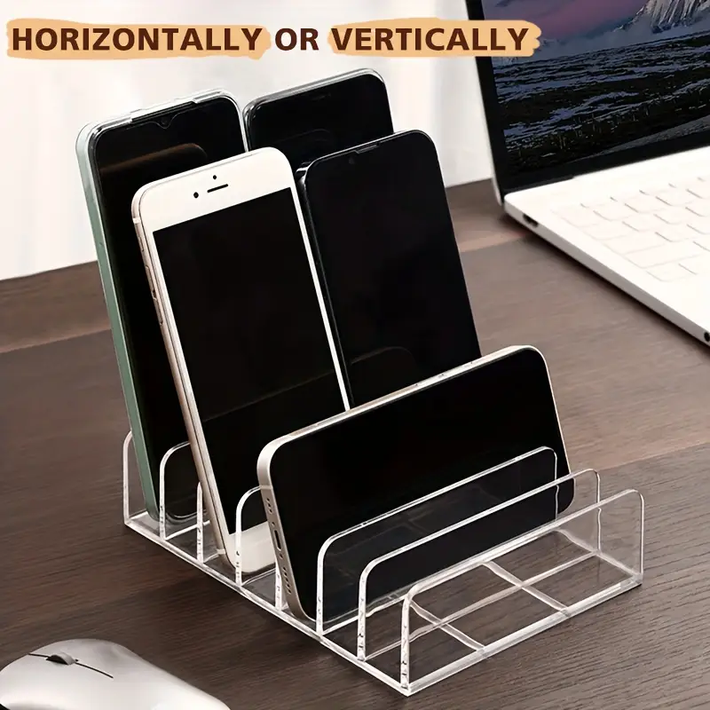 Storage Cell Phone Laser Cut Multi Cell Phone Rack Phone Holder Desktop ...