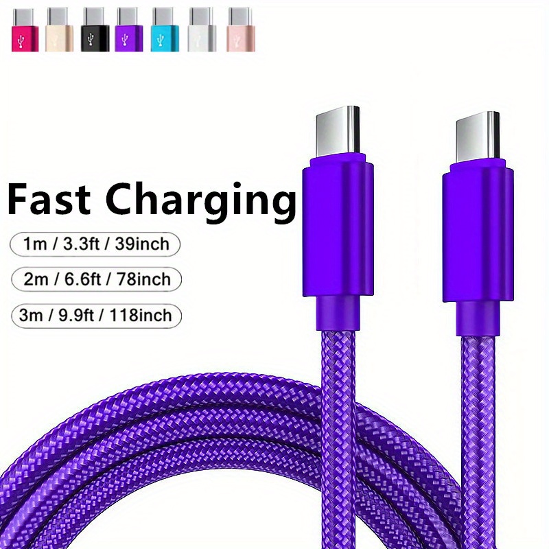 45W Chargeur USB C Super Fast Charging Cable Type C - Temu France